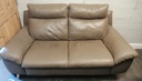 QUALITY TWO SEATER LEATHER SOFA