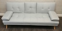 LIGHT BLUE CLICK-CLACK SOFA BED