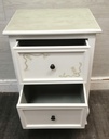 Single  painted bedside unit