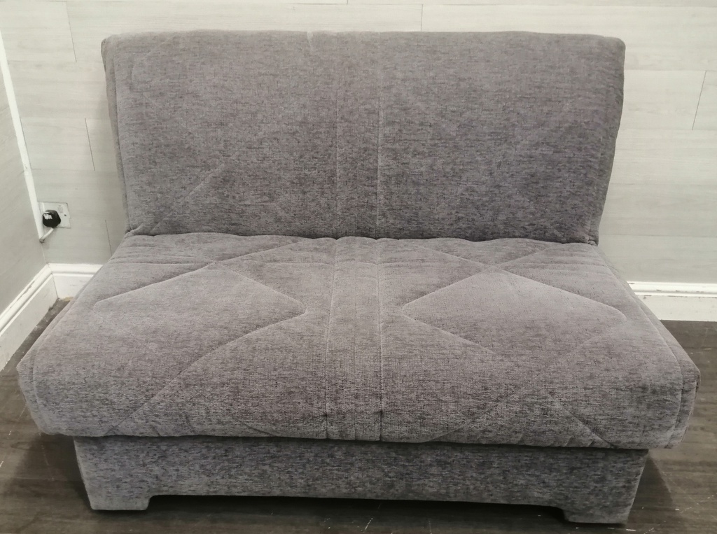 Futon Style Grey Sofa Bed