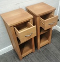 Oak bedsides or side tables from Next