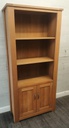 Oak Cupboard Base Bookcase