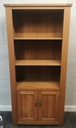Oak Cupboard Base Bookcase