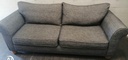 Lovely modern grey sofa &amp; armchair &amp; footstool set from Nextsuite
