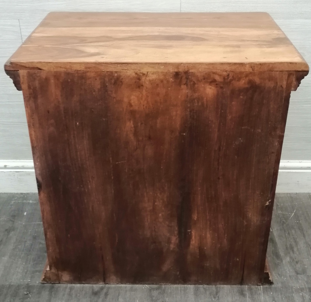 SOLID HARDWOOD SHEESHAM BEDSIDE /SIDE UNIT