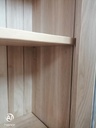 Lovely Oak  Glazed Display Bookcase