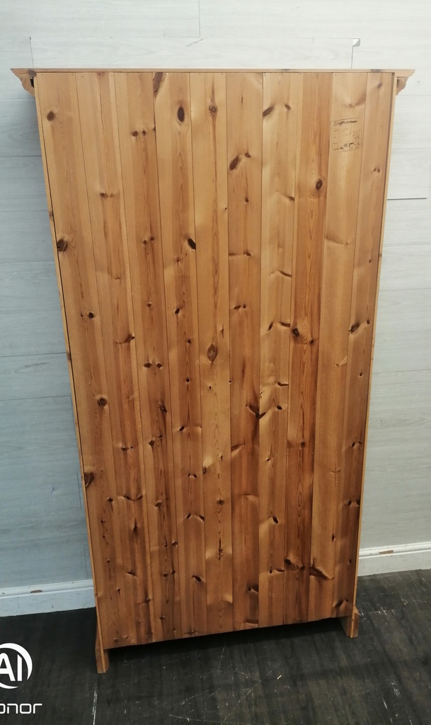 Lovely Oak  Glazed Display Bookcase