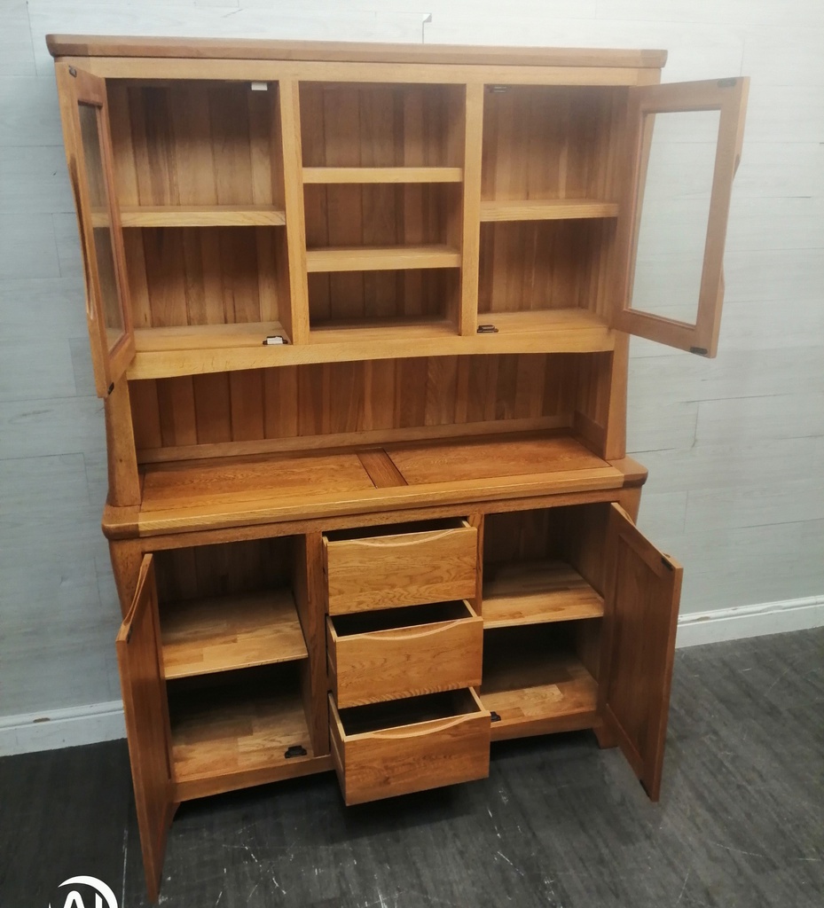 Oak Display Dresser Orrick Range From Furniture Village