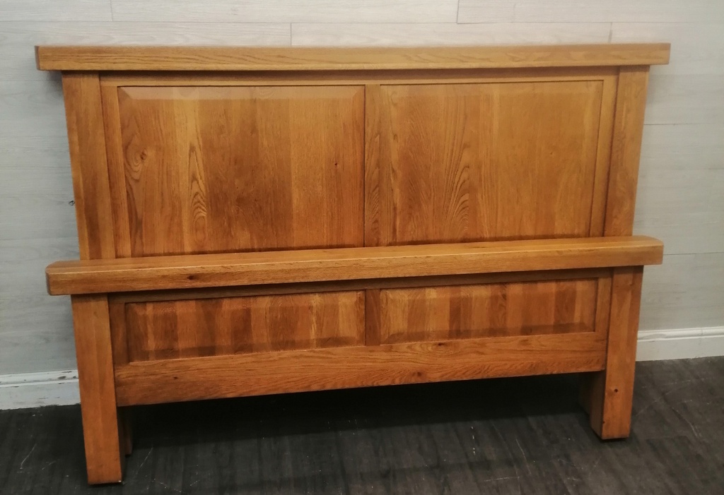 Oak Furniture Land Hercules Range King Size Bed Fram