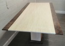 Stunning Solid Marble Table &amp; Six Chairs