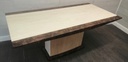 Stunning Solid Marble Table &amp; Six Chairs