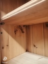 QUALITY SOLID PINE BOOKCASE