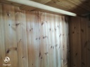 Large solid pine wardrobe with mirror and drawers