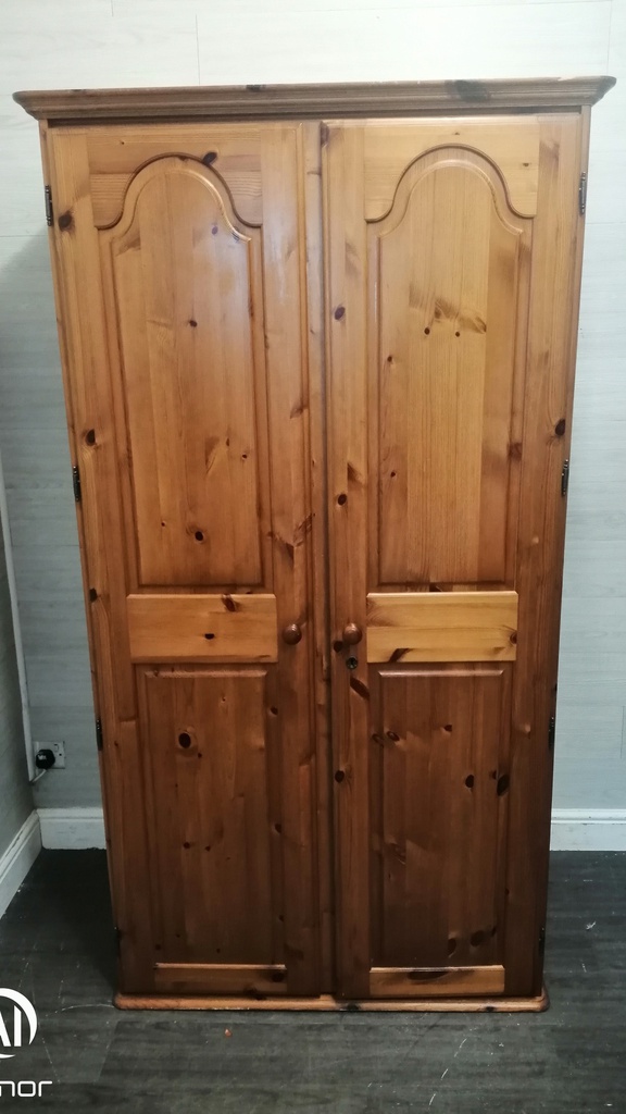 DUCAL Pine Double Wardrobe
