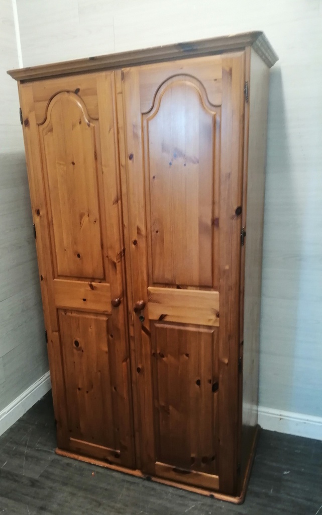 DUCAL Pine Double Wardrobe