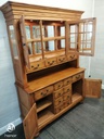 Stunning large oak dresser display unit