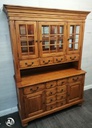 Stunning large oak dresser display unit