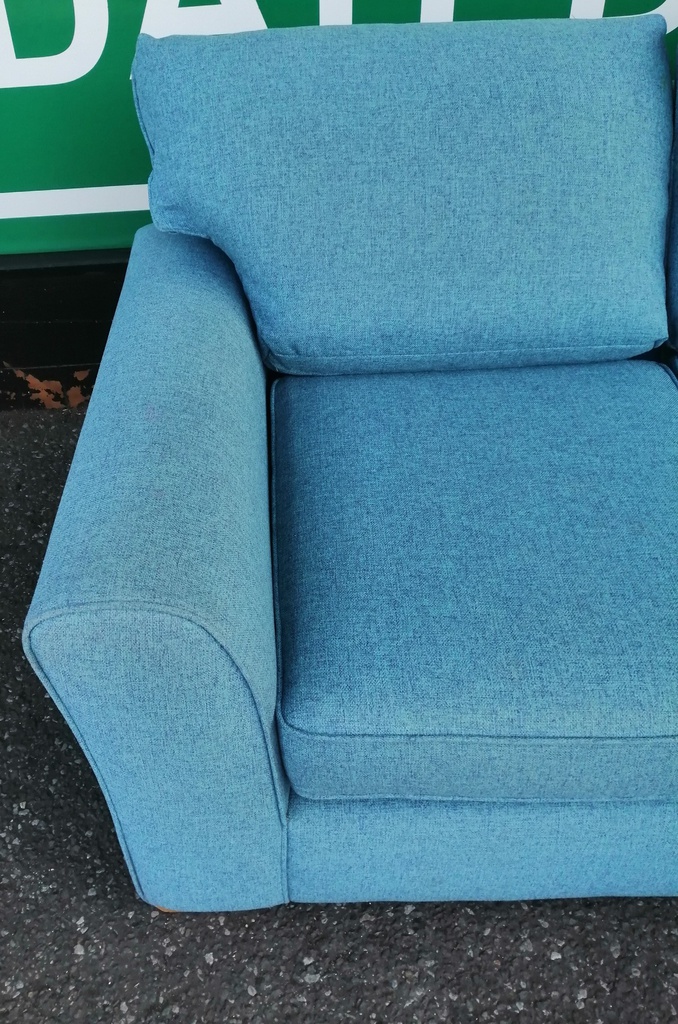 Modern Lovely Blue L Shape Sofa