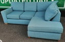 Modern Lovely Blue L Shape Sofa