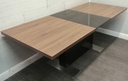 LARGE MODERN EXTENDING DINING TABLE
