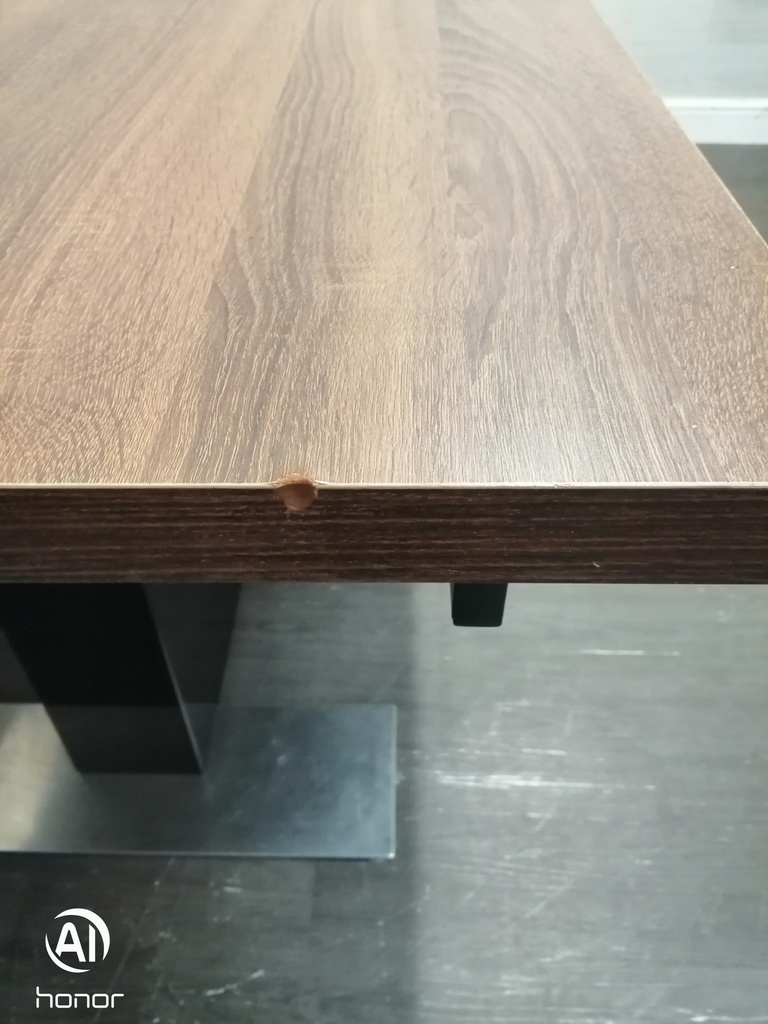 LARGE MODERN EXTENDING DINING TABLE