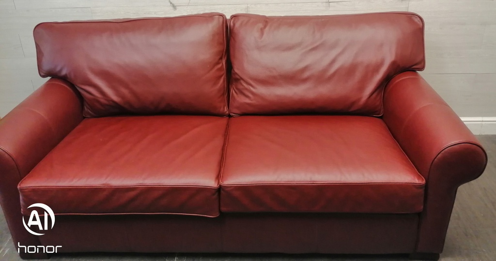 Quality MULITYORK  Leather Three Seater Sofa