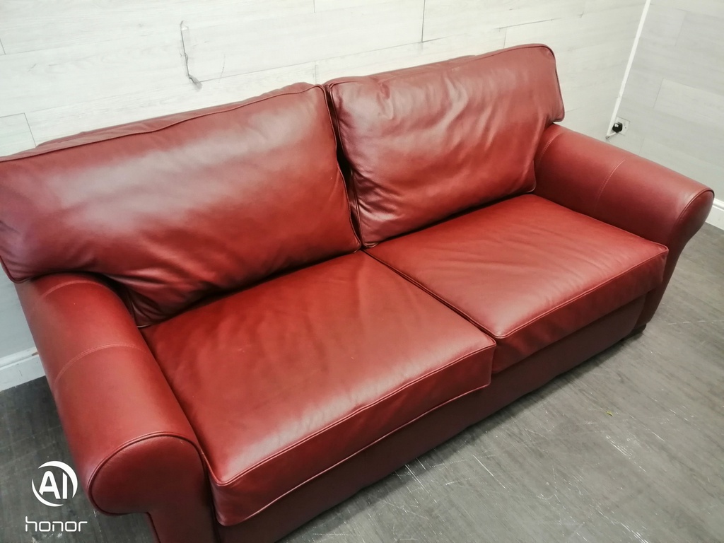 Quality MULITYORK  Leather Three Seater Sofa