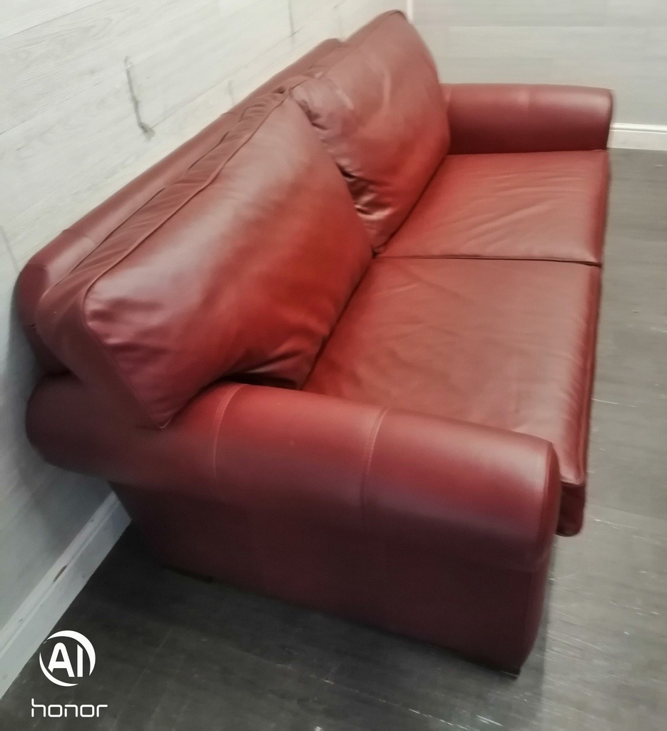 Quality MULITYORK  Leather Three Seater Sofa