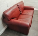 Quality MULTIYORK Leather Two Seater Sofa