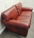 Quality MULTIYORK Leather Two Seater Sofa