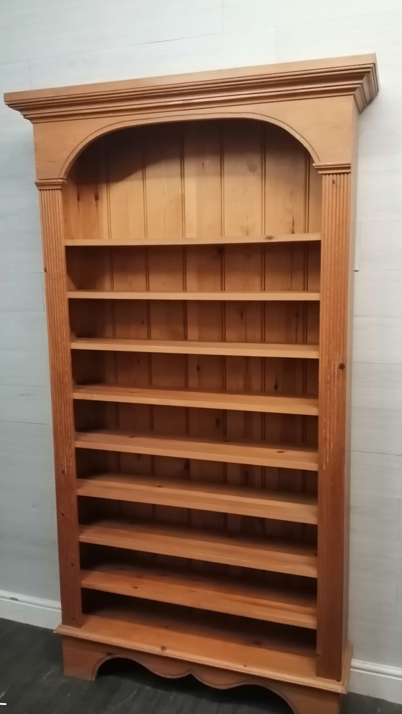 Soid Pine Bookcase / CD Storage unit
