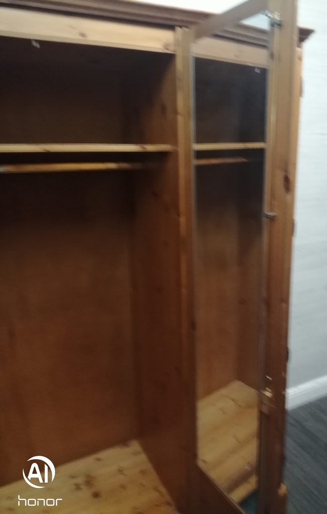 DUCAL PINE TRIPLE WARDROBE