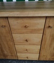 Quality Cherry Wood Sideboard With Drawers From Heals