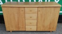 Quality Cherry Wood Sideboard With Drawers From Heals
