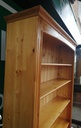 LARGE SOLID PINE BOOKCASE