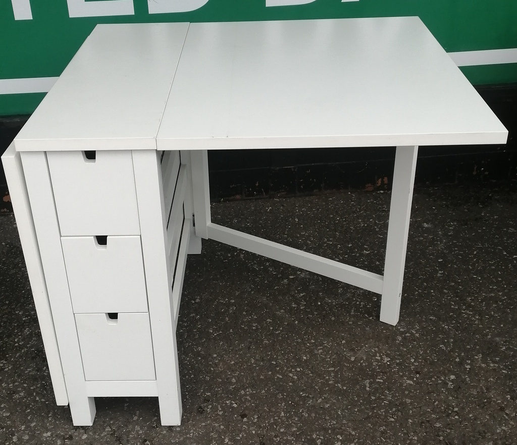 IKEA NORDEN White Gateleg Table