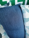 LOVELY DFS SOFA AND MATCHING FOOTSTOOL