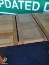 QUALITY OAK EXTENDING DINING TABLE