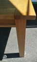 QUALITY OAK EXTENDING DINING TABLE