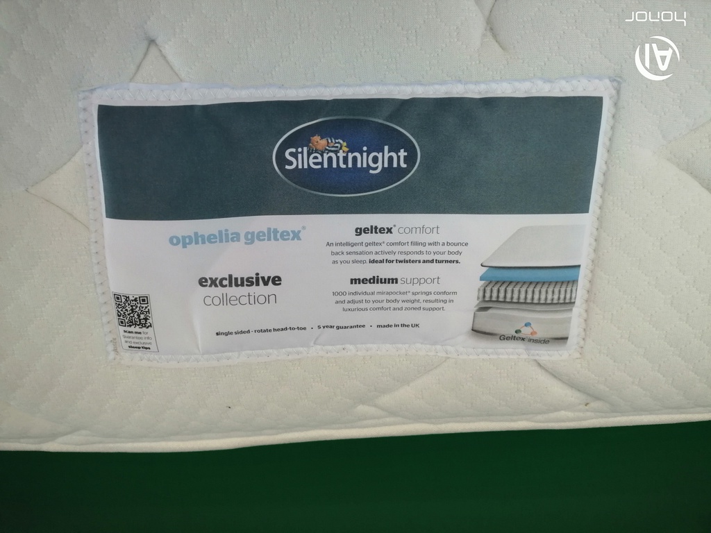 4FT 6" SLIENTNIGHT OPHEILA GELTEX MATTRESS