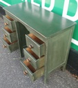 LOVELY KIDS SHABBY CHIC GREEN PAINTED DESK