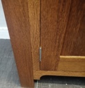 TOP QUALITY SOLID OAK KITCHEN LARDER UNIT / LINEN CUPBOARD