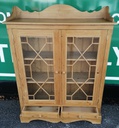 Glazed fronted display unit / bookcase
