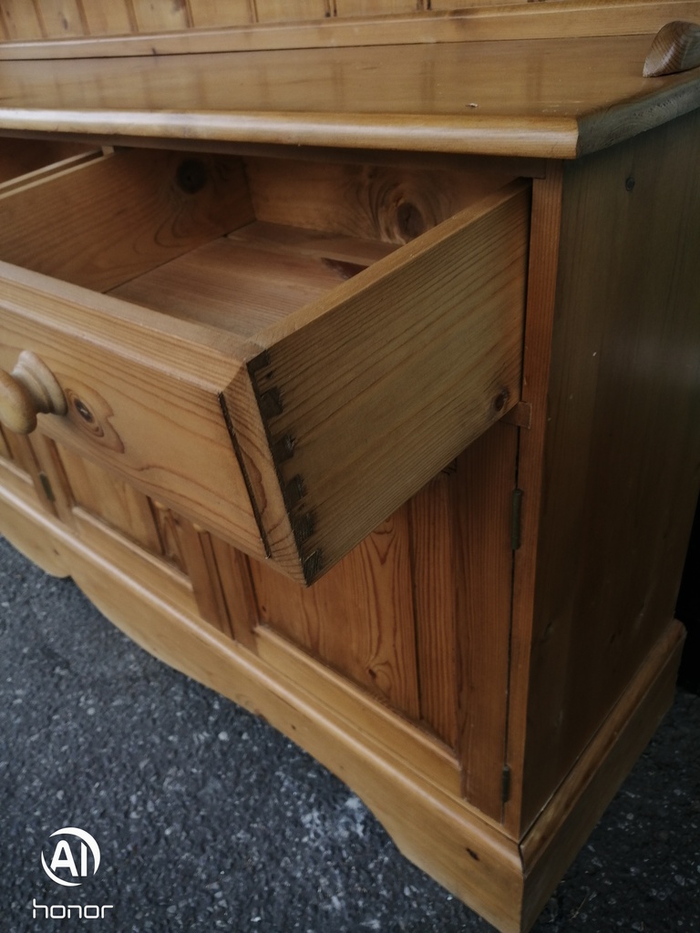 Quality large solid pine dresser