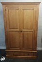 LARGE OAK WARDROBE WITH DRAWER