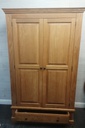 LARGE OAK WARDROBE WITH DRAWER