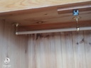 Quality triple solid pine wardrobe