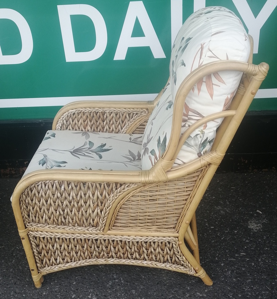CANE THREE PEICE SUITE