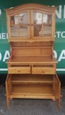 LOVELY NEAT PINE DISPLAY DRESSER