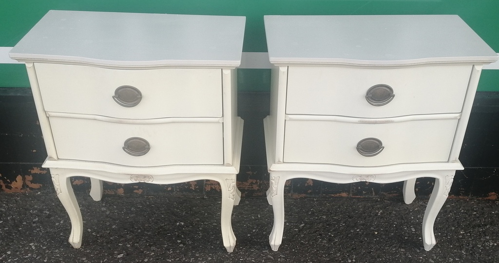 Pair Of French Style bedsides